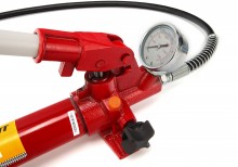 HBM 10 Ton Hydraulische Pomp met Manometer, 700 Bar, BSP 1/2 Aansluiting