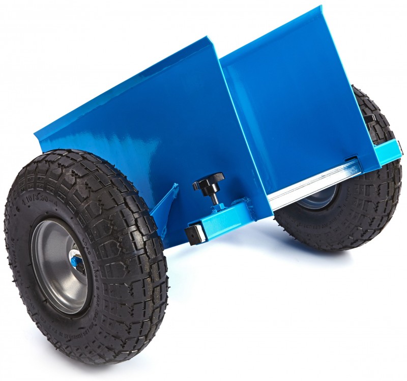 HBM platenroller 250 kg – traploos verstelbaar, heavy-duty stalen constructie, klembereik 0-23 cm