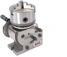 HBM BS-0 Verdeelapparaat Set met 125 mm 3-klauwplaat, 100 mm