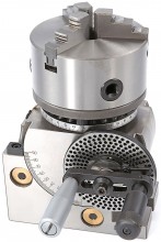 HBM BS-0 Verdeelapparaat Set met 125 mm 3-klauwplaat, 100 mm