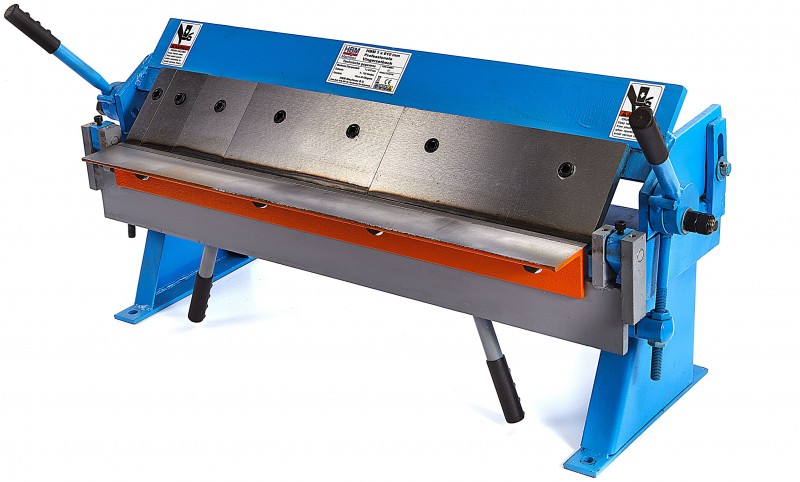 HBM professionele vingerzetbank 610 mm, 135°, 1 mm, vingers 25/50/75/200/250 mm
