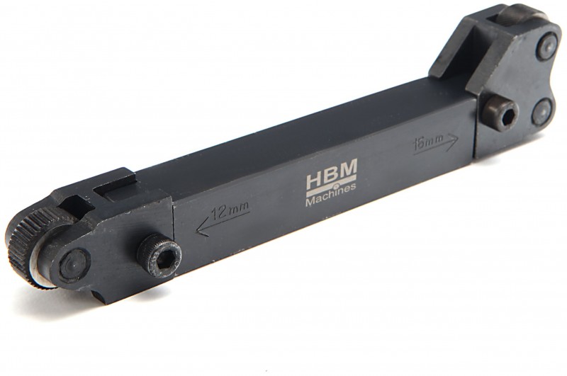HBM Riflet værktøj med 3 hoveder HBM Riflet værktøj med 3 hoveder
