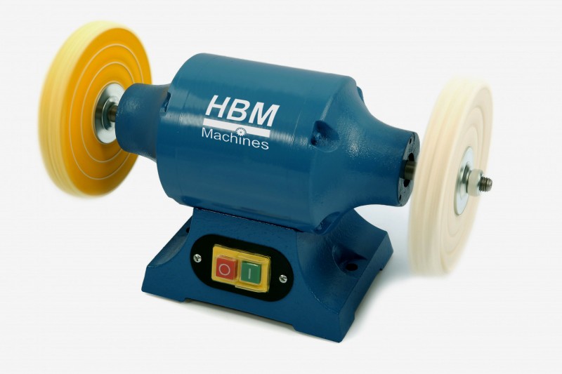 HBM 150 mm hobby polermaskine 350 W 230 V 2.950 rpm HBM 150 mm hobby polermaskine 350 W 230 V 2.950 rpm