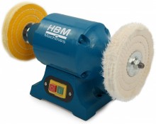 HBM 150 mm hobby polermaskine 350 W 230 V 2.950 rpm HBM 150 mm hobby polermaskine 350 W 230 V 2.950 rpm