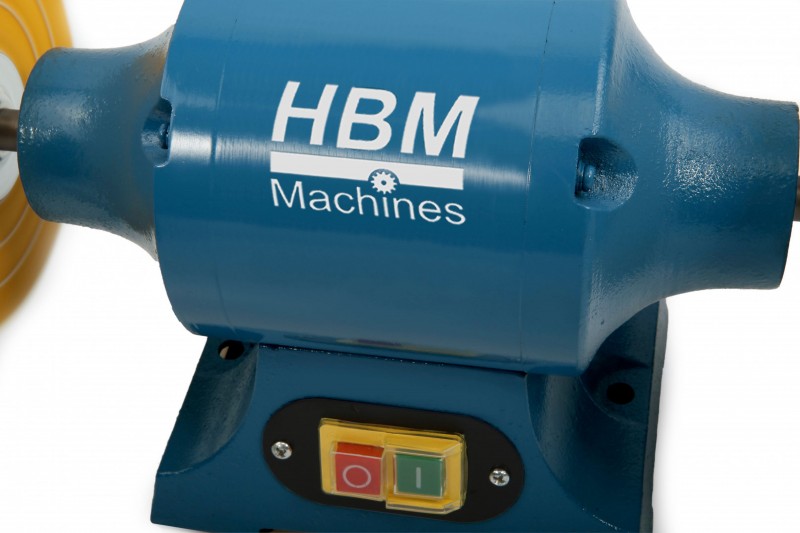 HBM 150 mm hobby polermaskine 350 W 230 V 2.950 rpm HBM 150 mm hobby polermaskine 350 W 230 V 2.950 rpm