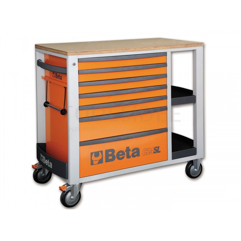 Banco da lavoro mobile BETA arancio - c24sl / o - 024002101