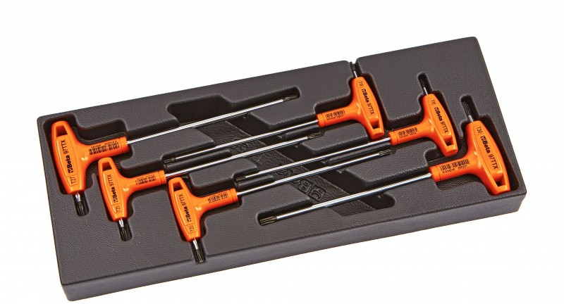 Beta T55 6-delige gereedschap inlay, gevuld, BETA