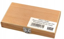 HBM 3-delige binnendraaibeitelset met HM wisselplaten