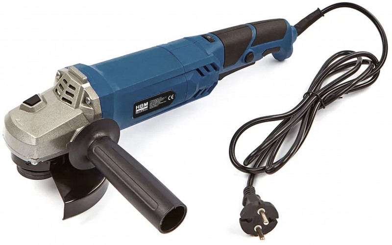 HBM 125 mm variabele haakse slijper 1100 W M14 12000 rpm
