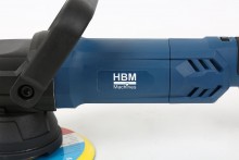 HBM 150 mm Variabel Excentrisk Polermaskine 900 W 6000 rpm M8 230 V med Opbevaringskuffert.