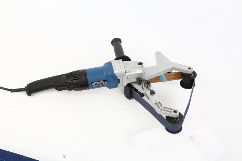 HBM buisbandschuurmachine / rondschuurmachine 800 W 230 V, 9,1 m/s, draagbaar, voor metaal, 4,7 kg HBM buisbandschuurmachine / rondschuurmachine 800 W 230 V, 9,1 m/s, draagbaar, voor metaal, 4,7 kg