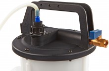 HBM Pneumatische Vacuüm- en Vloeistofpomp 9L 1/4 inch