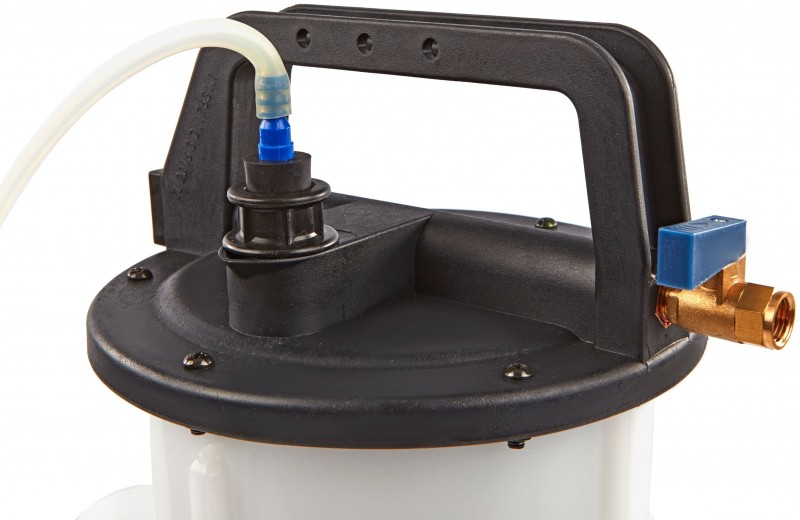HBM Pneumatische Vacuüm- en Vloeistofpomp 9L 1/4 inch