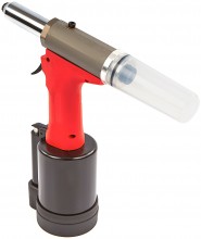 HBM professionele pneumatische popnageltang 3,2-6,4 mm, 6 bar, 21 mm slaglengte, 1,6 kg