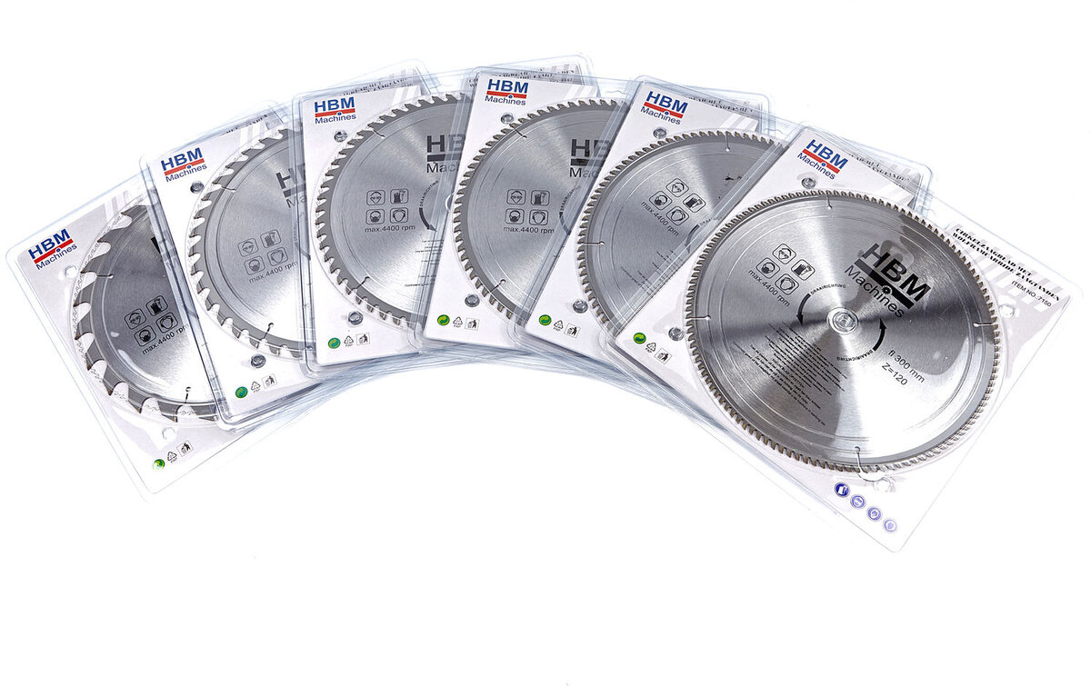 HBM HM Sirkelsagblad 300 mm for tre