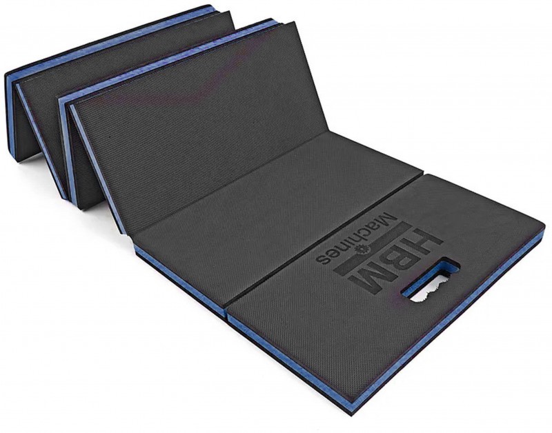 HBM foam ligmat, kniemat en zitblok 120 x 42 cm, 1200 x 420 x 30 mm