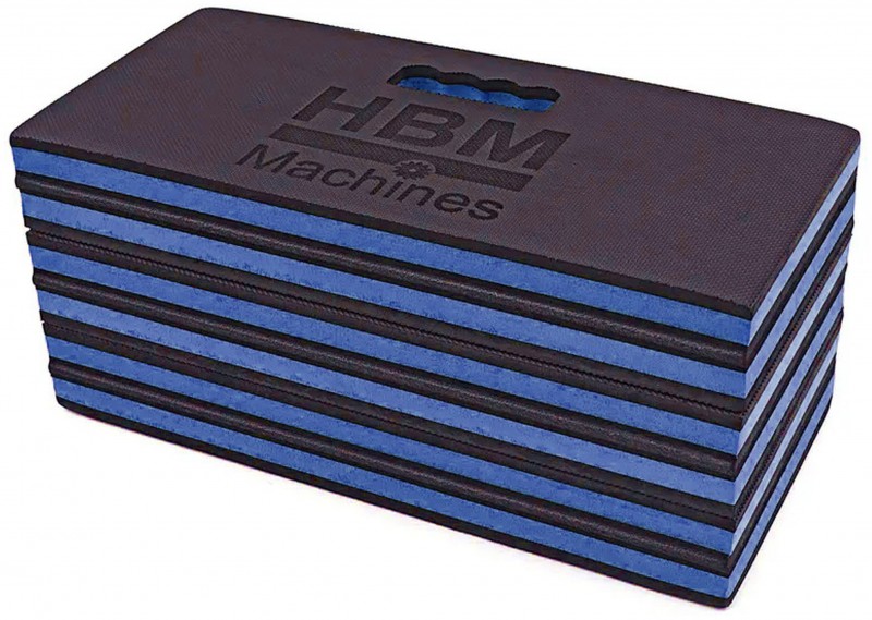 HBM foam ligmat, kniemat en zitblok 120 x 42 cm, 1200 x 420 x 30 mm
