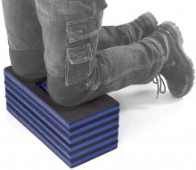 HBM foam ligmat, kniemat en zitblok 120 x 42 cm, 1200 x 420 x 30 mm