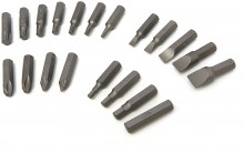 HBM 20-delige bitset voor slagschroevendraaier - Sleufkop, Hex, Philips, Torx, met opbergkoffer