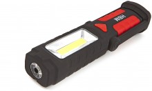 HBM LED 3-in-1 magnetische zaklamp 220 lm draagbaar AA batterij 110 x 40 x 50 mm
