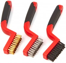 HBM 3-delige staalborstelset 170 mm, 15 mm, 5 mm HBM 3-delige staalborstelset 170 mm, 15 mm, 5 mm