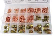HBM Carterpluggen en Koperen Ringen Assortiment - 534 Delig
