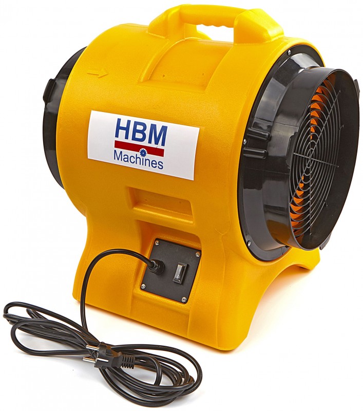 HBM 300 mm Professionel Ventilator IP44 750 W 230 V 3.900 m³/h