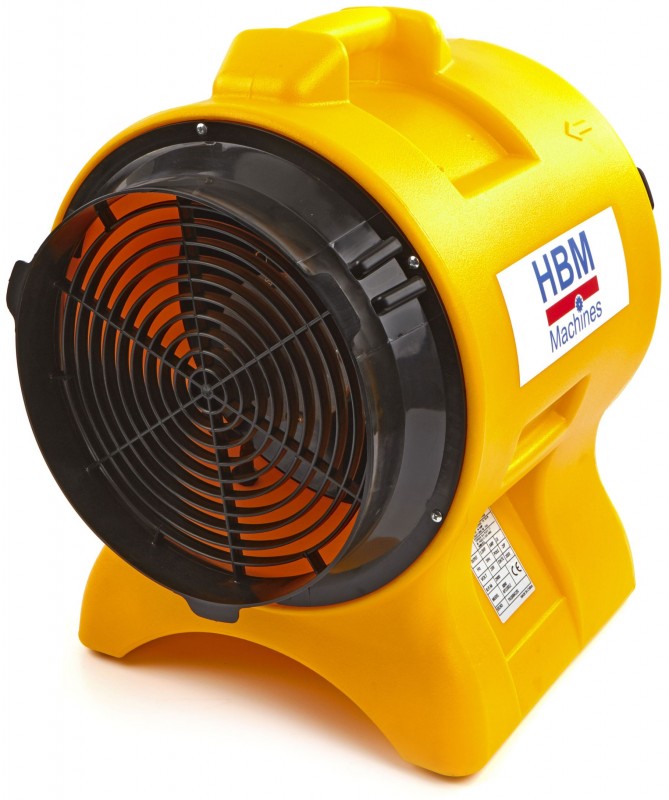 HBM 300 mm Professionel Ventilator IP44 750 W 230 V 3.900 m³/h