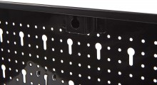 HBM stalen gereedschapswand 120x60 cm met 18 haken, 50 kg draagvermogen HBM stalen gereedschapswand 120x60 cm met 18 haken, 50 kg draagvermogen