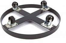 HBM vatenroller voor 200 liter vaten - 64 x 64 x 11 cm, 9,5 kg