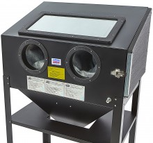 HBM SBC 220 Straalcabine Zwart 5,5 bar 250 l/min 83 x 53 x 53 cm
