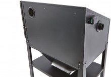 HBM SBC 220 Straalcabine Zwart 5,5 bar 250 l/min 83 x 53 x 53 cm
