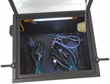 HBM SBC 90 Straalcabine Zwart 57 x 48 x 36 cm 5,5 bar 260 l/min