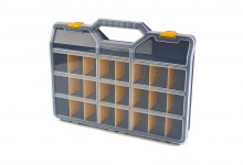 Tayg Multibox 3 Assortimentsdoos Blauw 530 x 376 x 430 mm, geschikt voor gereedschapswand, leeg