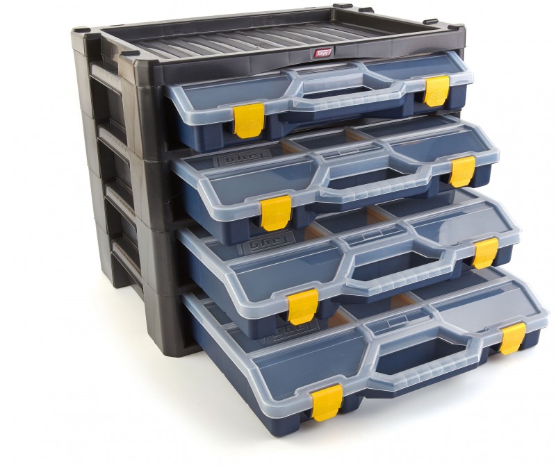Tayg Assortimentsdoos Multibox 2 Blauw Polypropyleen 447 x 314 x 360 mm