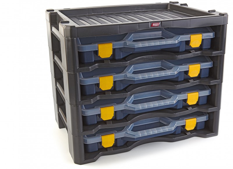 Tayg Assortimentsdoos Multibox 2 Blauw Polypropyleen 447 x 314 x 360 mm