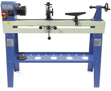 HBM 1100 Variabel trædrejebænk med kopiudstyr, 1000 mm, 35 cm, 750 W, 230 V.