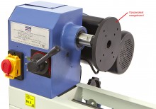 HBM 1100 Variabel trædrejebænk med kopiudstyr, 1000 mm, 35 cm, 750 W, 230 V.