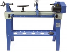 HBM 1100 Variabel trædrejebænk med kopiudstyr, 1000 mm, 35 cm, 750 W, 230 V.