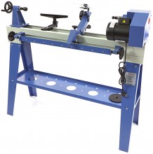 HBM 1100 Variabel trædrejebænk med kopiudstyr, 1000 mm, 35 cm, 750 W, 230 V.