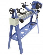 HBM 1100 Variabel trædrejebænk med kopiudstyr, 1000 mm, 35 cm, 750 W, 230 V.