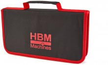 HBM Professionele 8-delige Precisie Tangenset - 30 mm Bek, 7 mm Uitlading, 12,5 mm Opening
