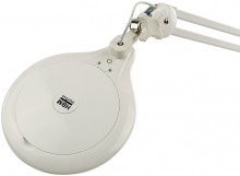 HBM LED verstelbare loeplamp 3800 lumen 81 leds dimbaar met tafelklem 127 mm lens 1,75x vergroting

