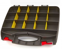 HBM Profi Assortimentsæske Dobbeltzijdet 31 x 26 x 7,5 cm, 32 Rum, Polypropylen, Egnet til Værktøjsvæg. HBM Profi Assortimentsæske Dobbeltzijdet 31 x 26 x 7,5 cm, 32 Rum, Polypropylen, Egnet til Værktøjsvæg.