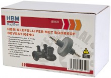 HBM Klepslijper voor Boormachine met Boorkop Bevestiging