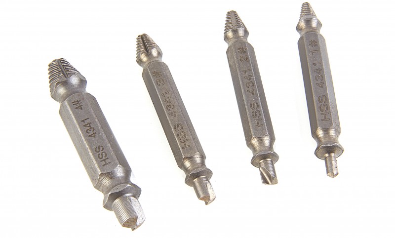 HBM 4-delige Dolle Schroeven Removerset
