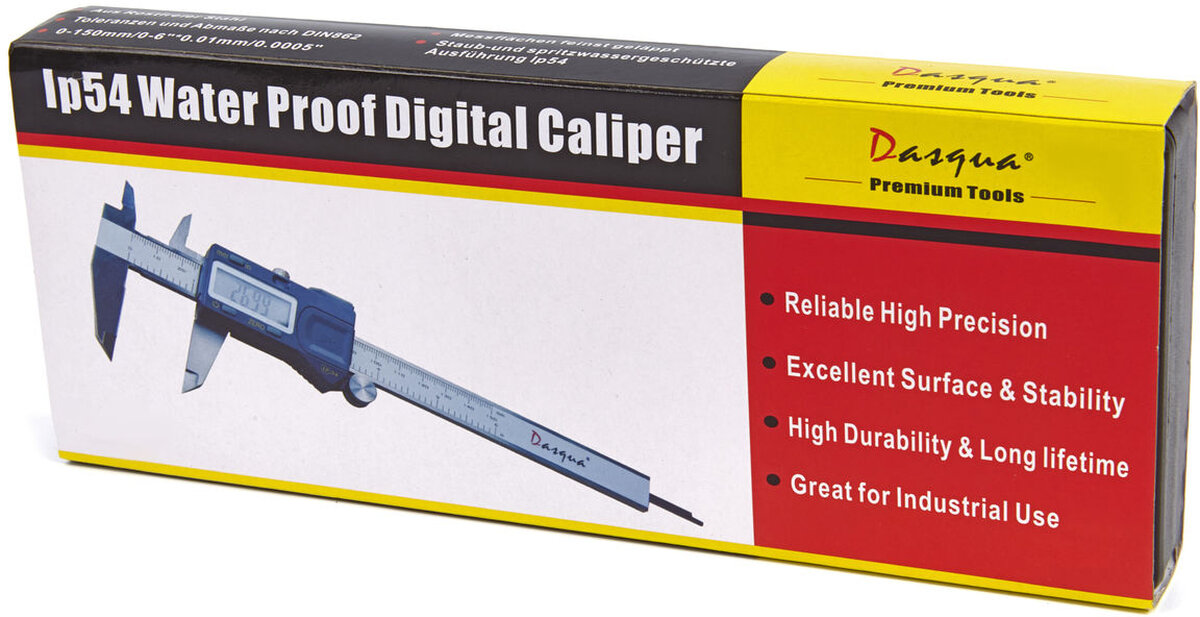Dasqua Professional Digital Water Proof Calipers