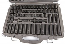 HBM 119-delt professionelle kraftdoppesæt metriske og inch størrelser HBM 119-delt professionelle kraftdoppesæt metriske og inch størrelser