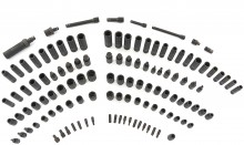 HBM 119-delt professionelle kraftdoppesæt metriske og inch størrelser HBM 119-delt professionelle kraftdoppesæt metriske og inch størrelser