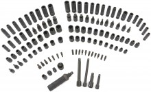 HBM 119-delt professionelle kraftdoppesæt metriske og inch størrelser HBM 119-delt professionelle kraftdoppesæt metriske og inch størrelser